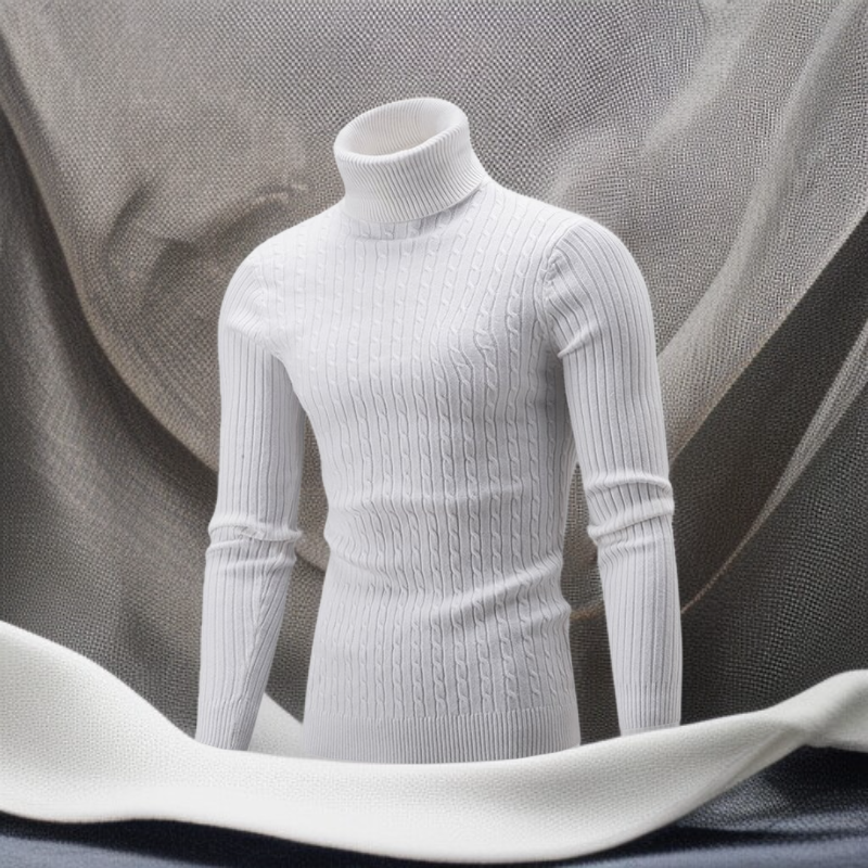 タートルネックセーター