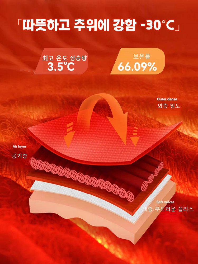 기모 두꺼운 캐주얼 팬츠