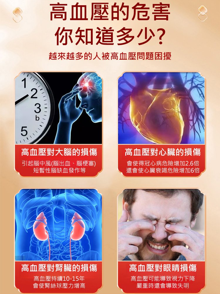 【降血脂降血壓】李時珍三參天麻鹿心片