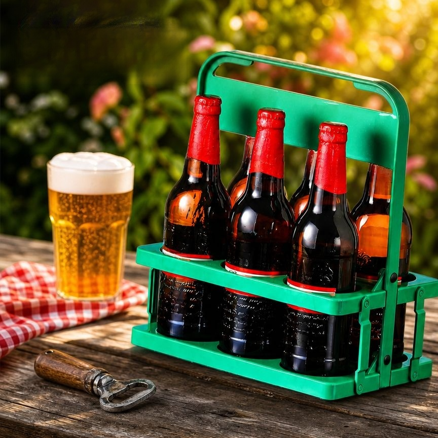Skládací nosič na pivo