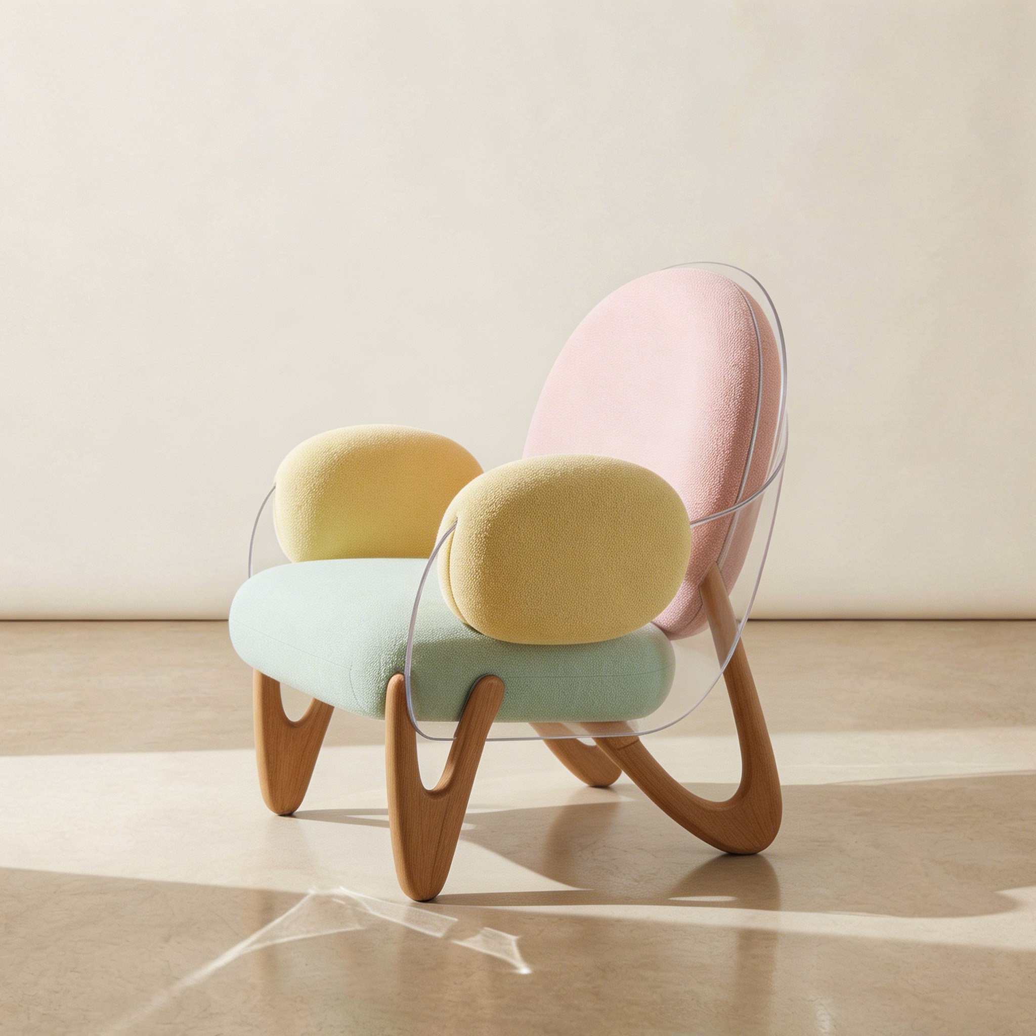 Bequemer Stoff-Sessel