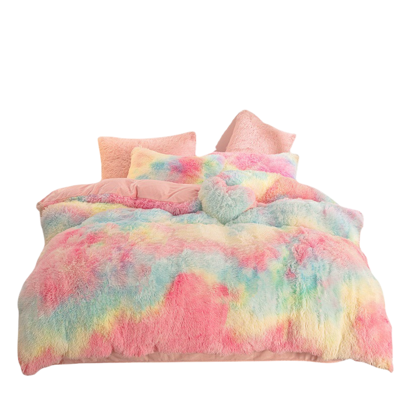 暖かい 掛け布団カバー 四点セット 冬 あったか 厚手 ふわふわ 蓄熱保温 布団カバー 毛布いらず 掛けふとんカバー 掛けカバー ダブルファスナー スナップボタン 静電気防止 抗菌防臭