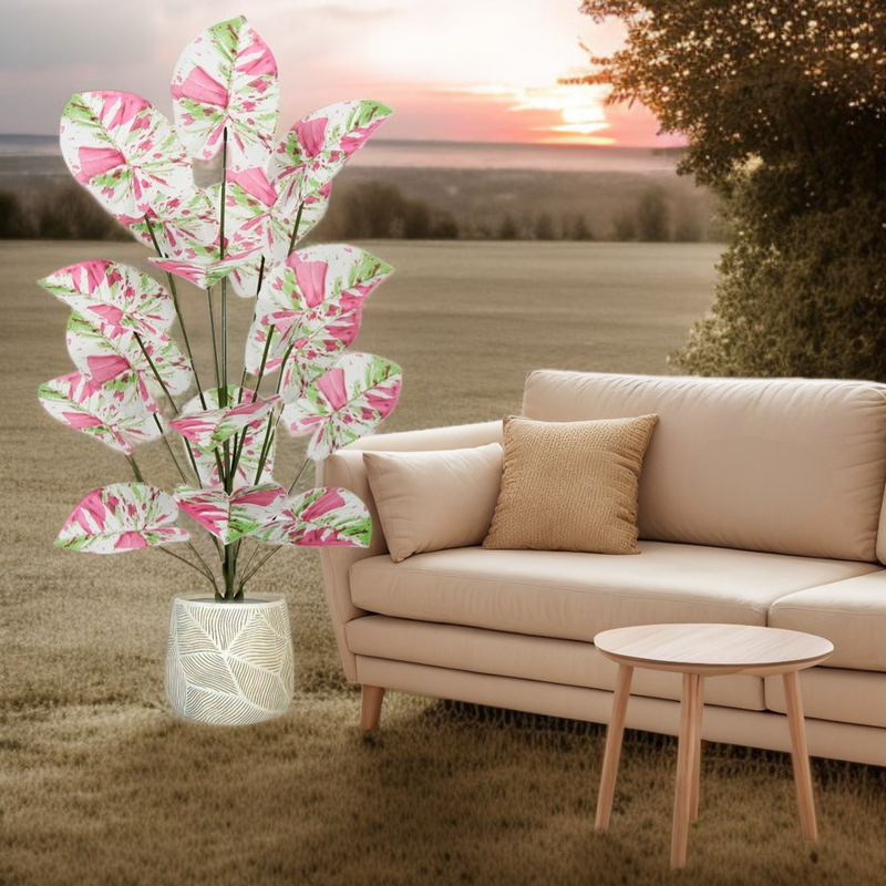 多色人工カラーリリー観葉植物　インテリア装飾用