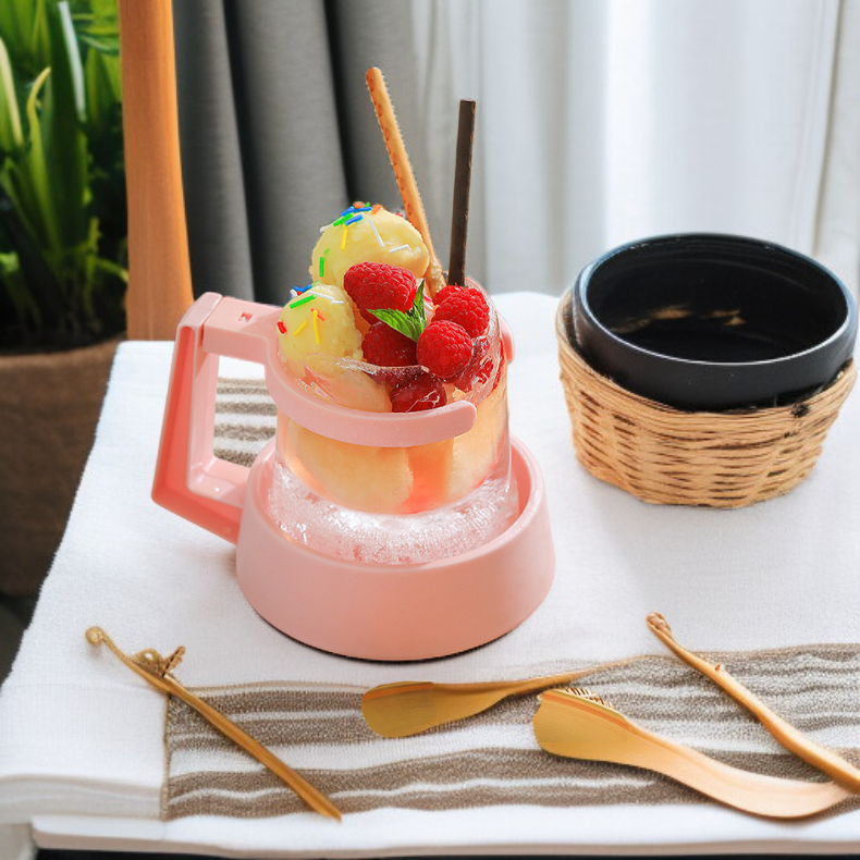  Kubek do napojów z lodem, piwa i owoców o efektownym wyglądzie