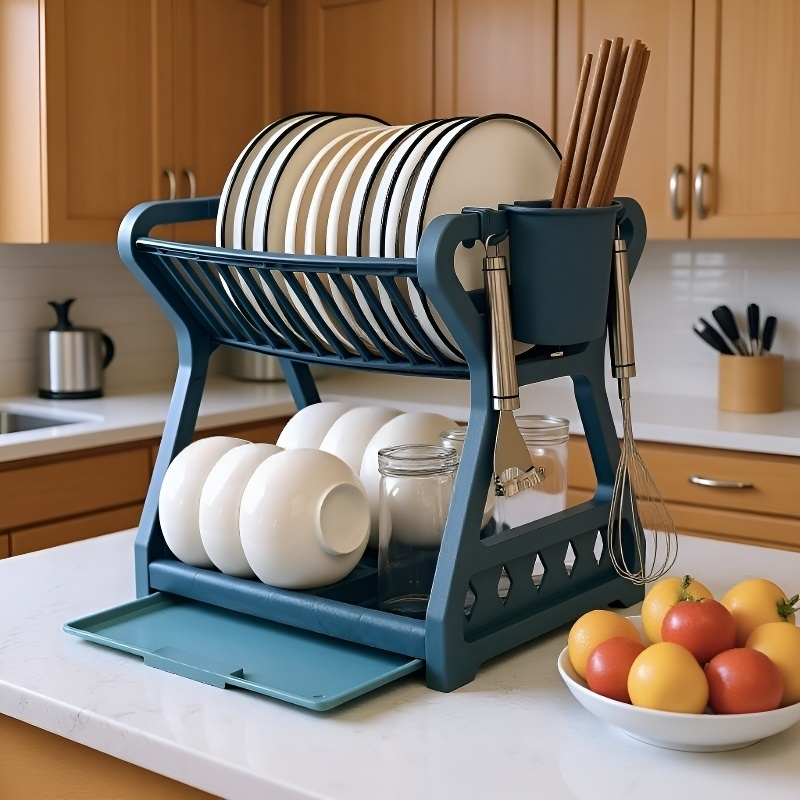 食器棚のカトラリーラック