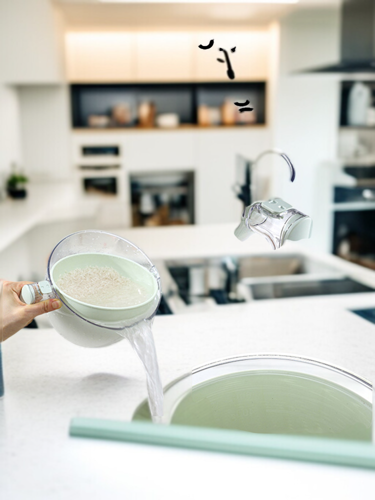 손세척 불필요 다용도 이중 배수 바구니