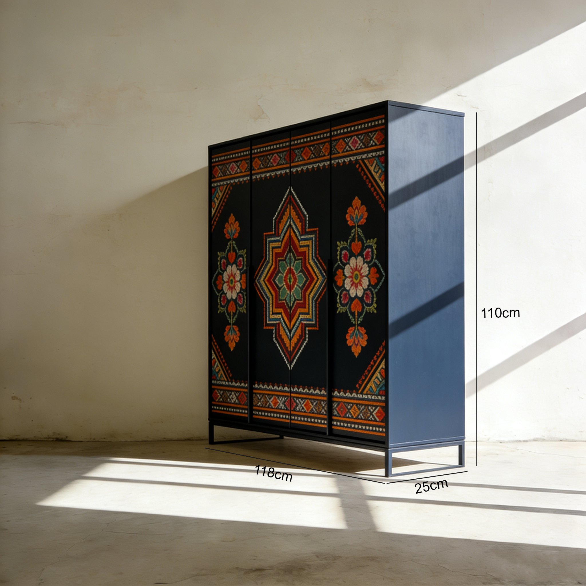 좁은 공간에 적합한 소형 옷장