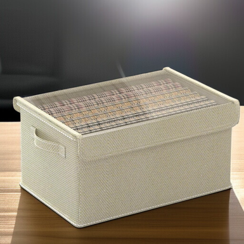 가정용 접이식 의류 수납함 옷장 서랍형 수납 바지 패브릭 수납함 옷을 담은 가정용 수납 용품
