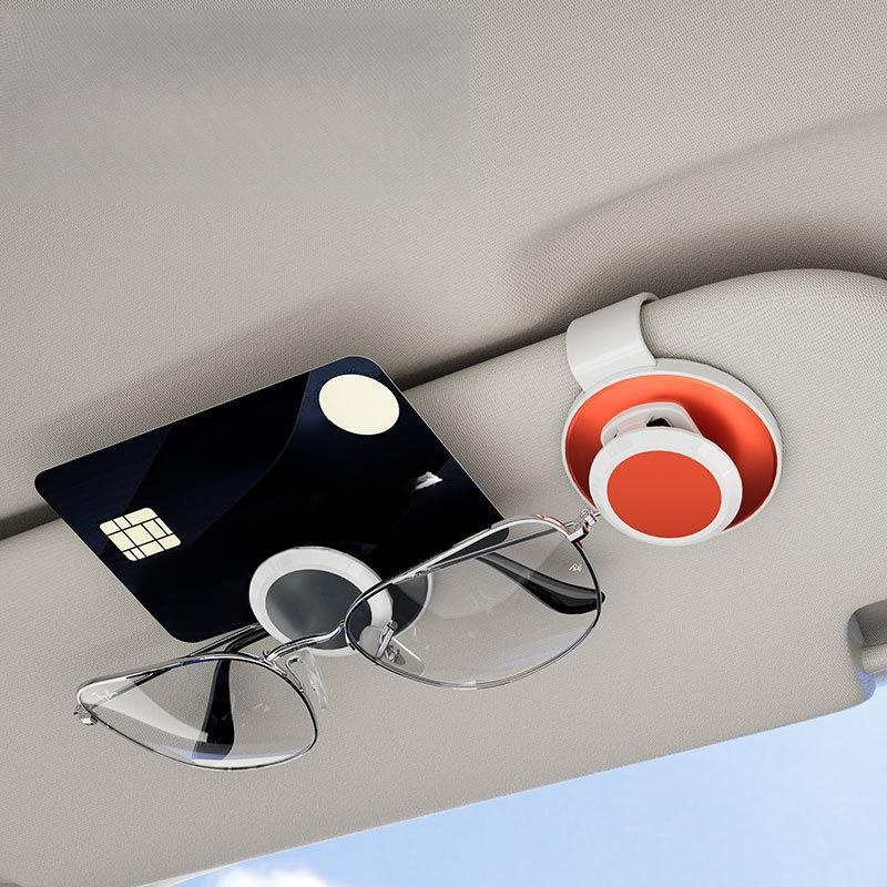 Car sun visor sunglasses clip