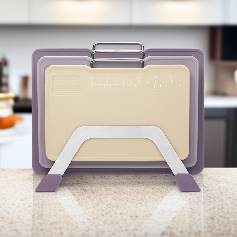 لوح تقطيع فواكه وخضروات منزلي غير قابل للانزلاق