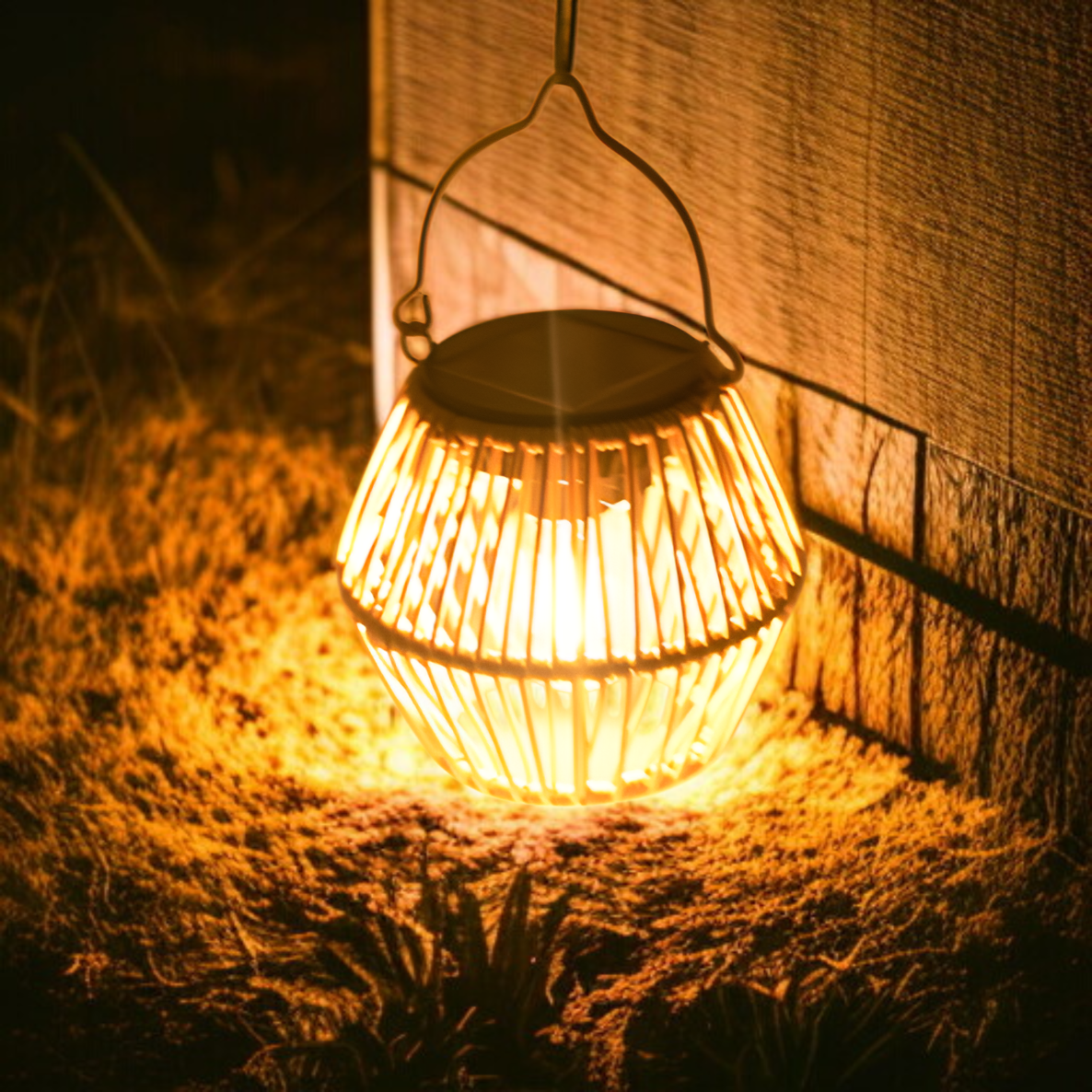 エコでおしゃれな庭園照明