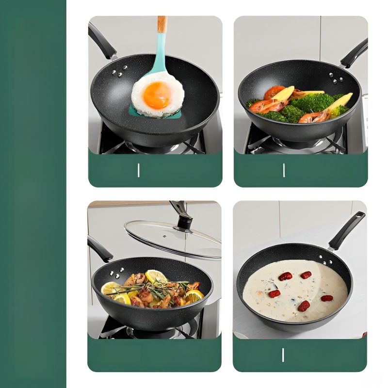 Healthy Stone Non-stick Pan, Low Smoke Frying Pan