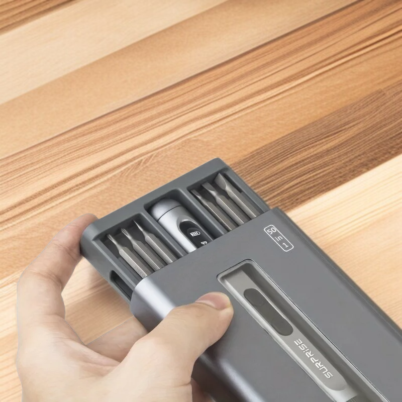 16합1 저소음 내구성 USB 충전식 대토크 다기능 정밀 전동 스크류 드라이버 세트