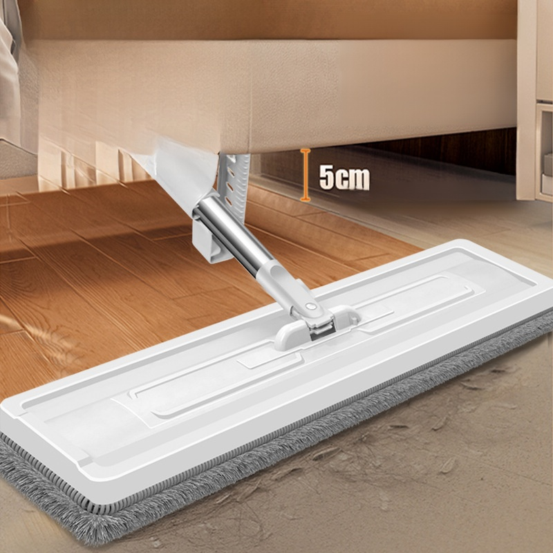 42CM 평판 걸레 액체 주입 가능 게으른 손세탁 필요 없음