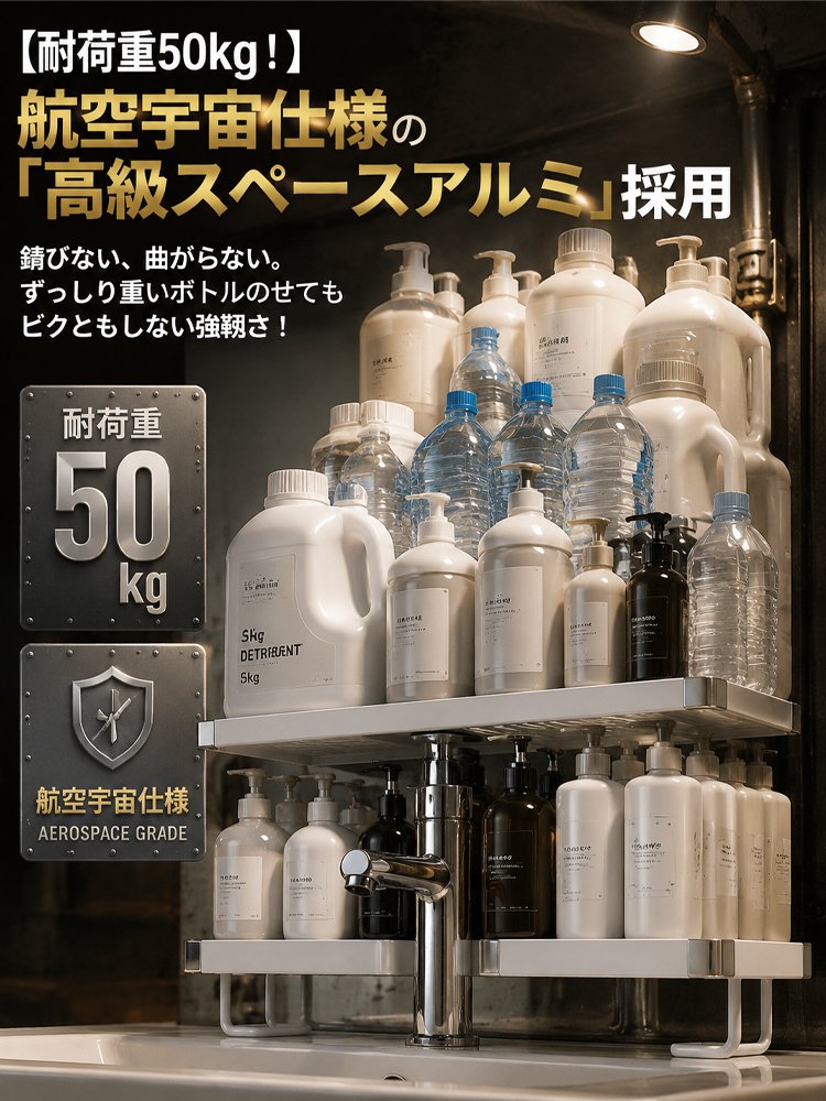 蛇口まわり収納ラック
