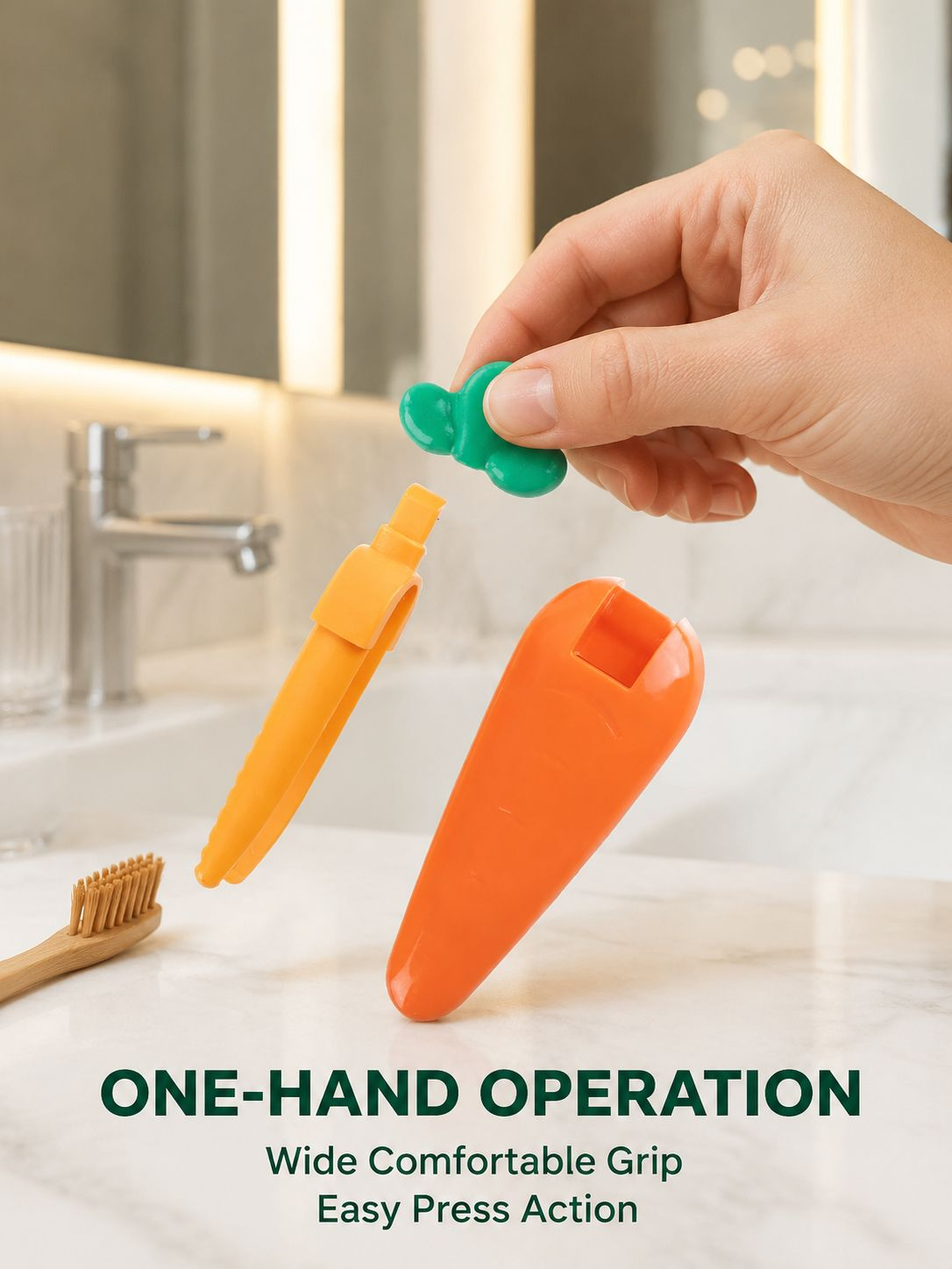 Cute Multi-Functional Bathroom Hair Cleaning Clip