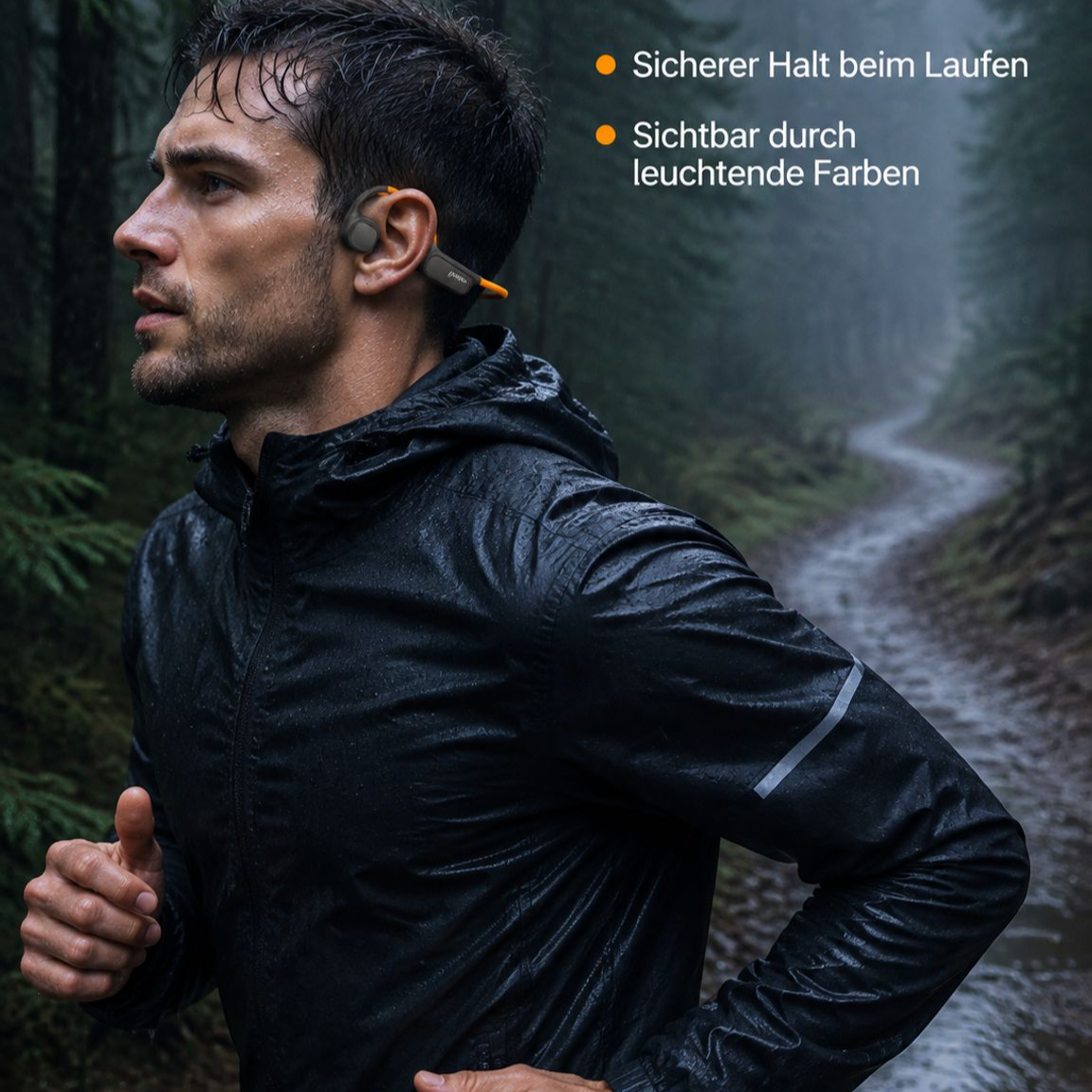 2025 neue leuchtende Luftleitung Bluetooth-Kopfhörer