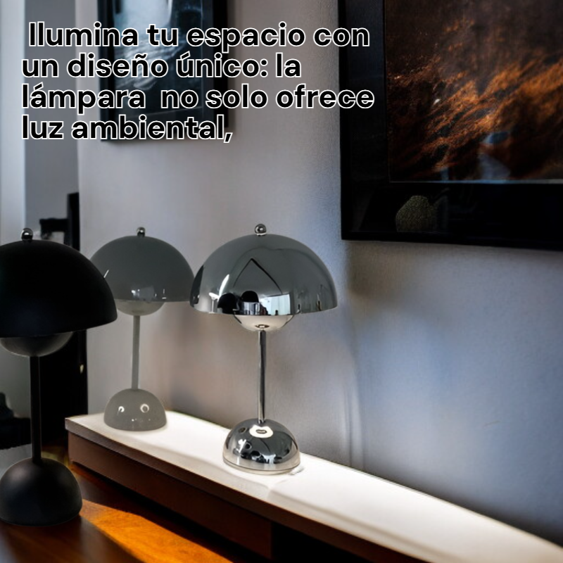 Lámpara de ambiente Vivid Mood Lenaenergy en forma de maceta de flor