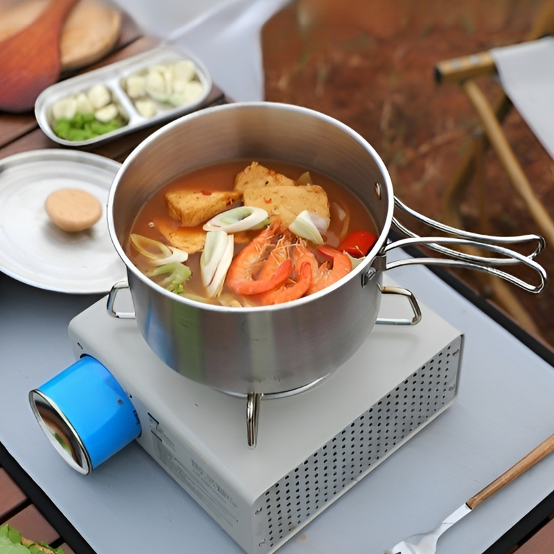 야외 캠핑 냄비
