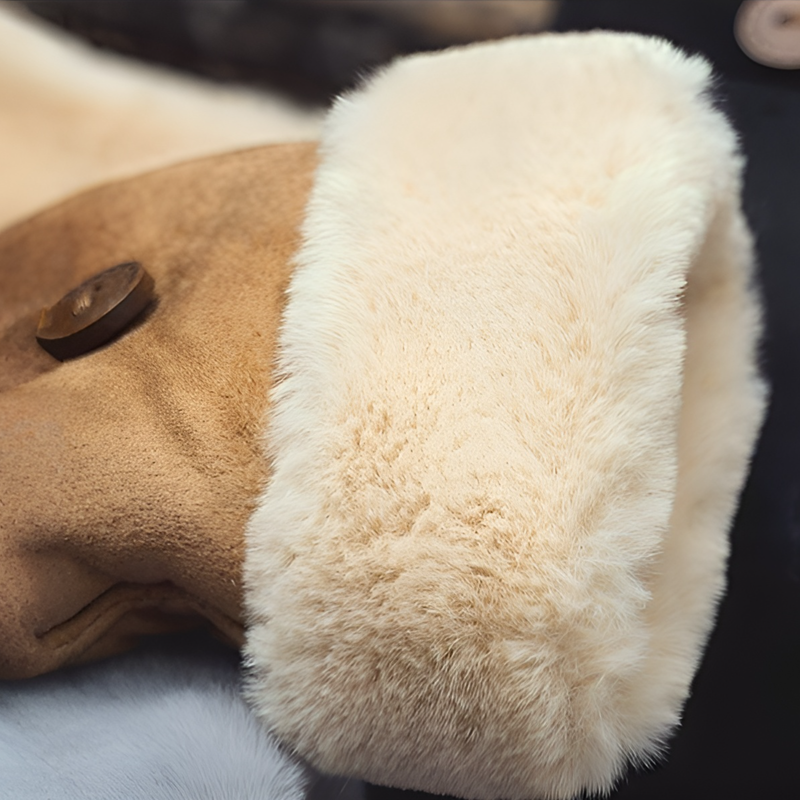 guantes de gamuza