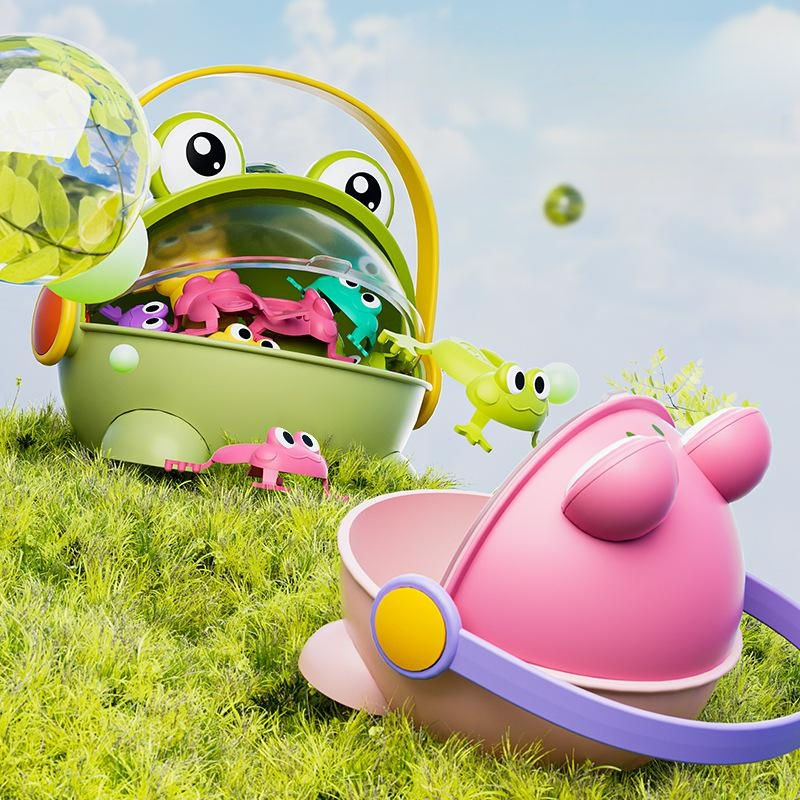 Funny Bouncing Frog Parent-Child Interactive Toy
