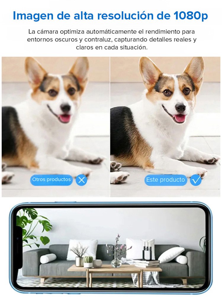 Cámara inalámbrica HD F1 de nueva generación