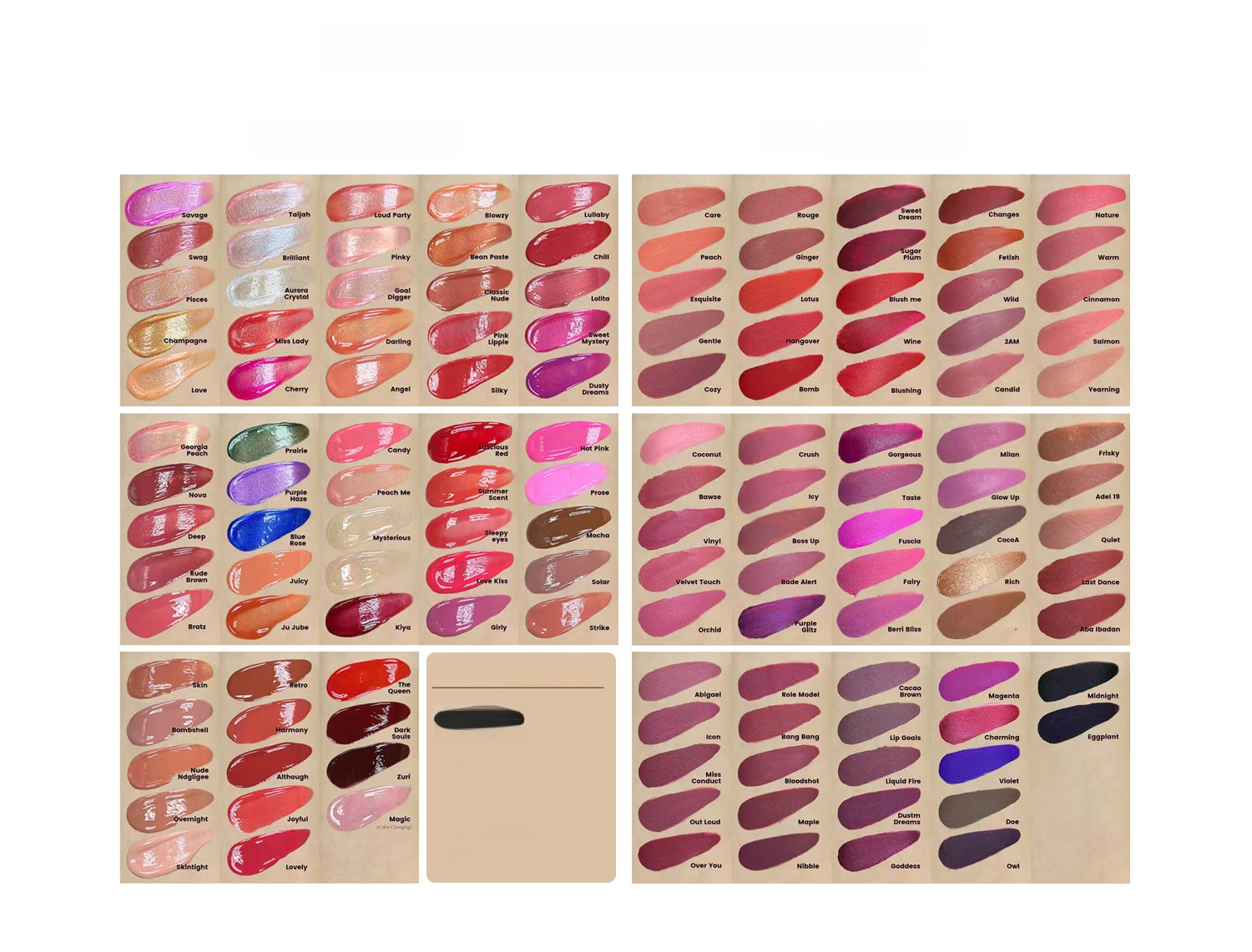 Lápiz labial líquido con brillo