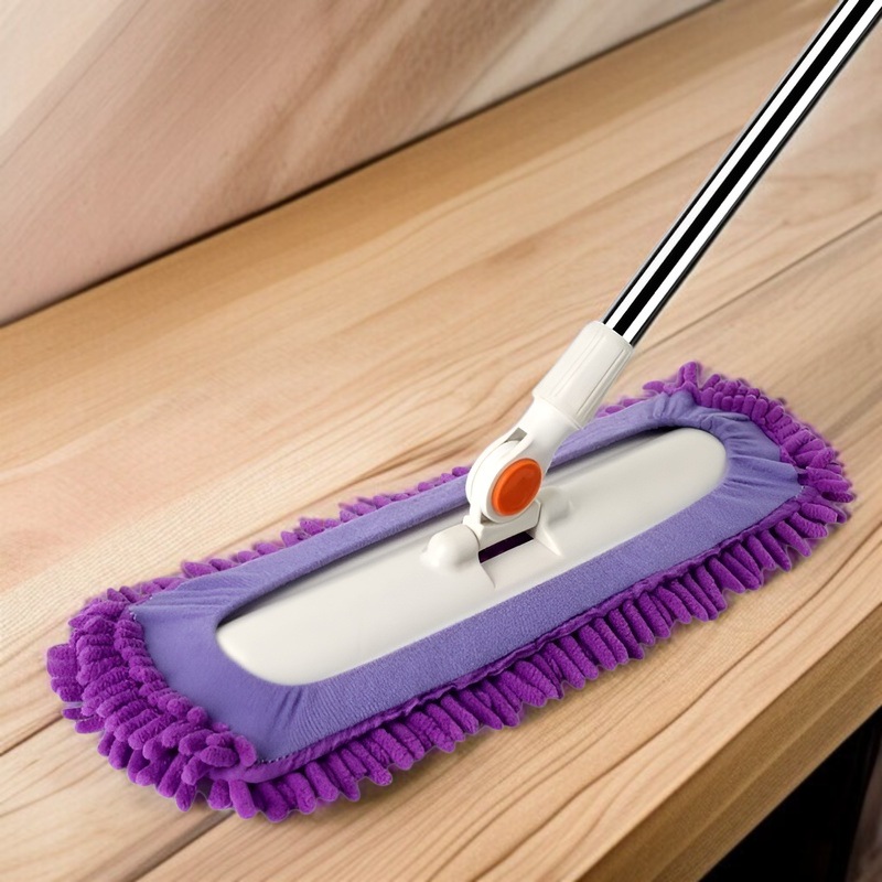 가정용 스테인리스 타일 청소 밀대 셰닐 흡수 수평판 밀대 건습 겸용 바닥 청소 애벌레