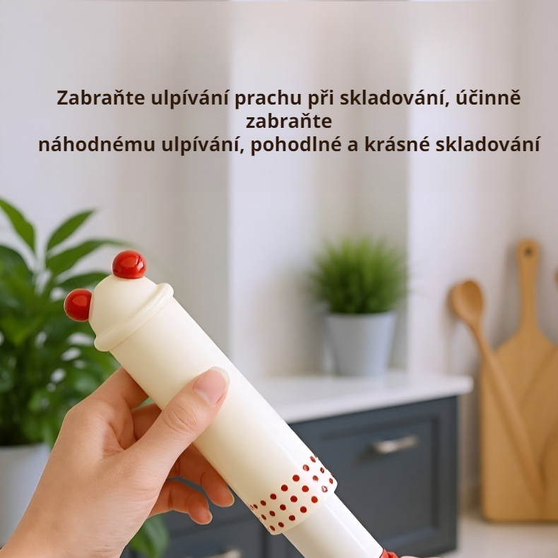 Odnímatelný lepivý váleček na prach a chlupy 2v1 