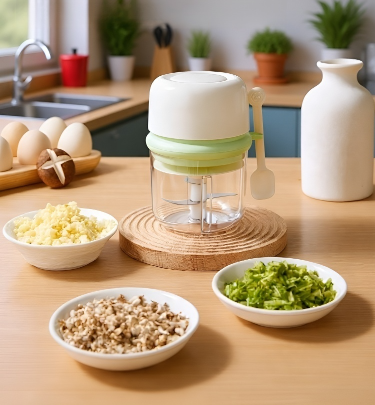 다양한 야채를 손질하는 스마트 푸드 프로세서