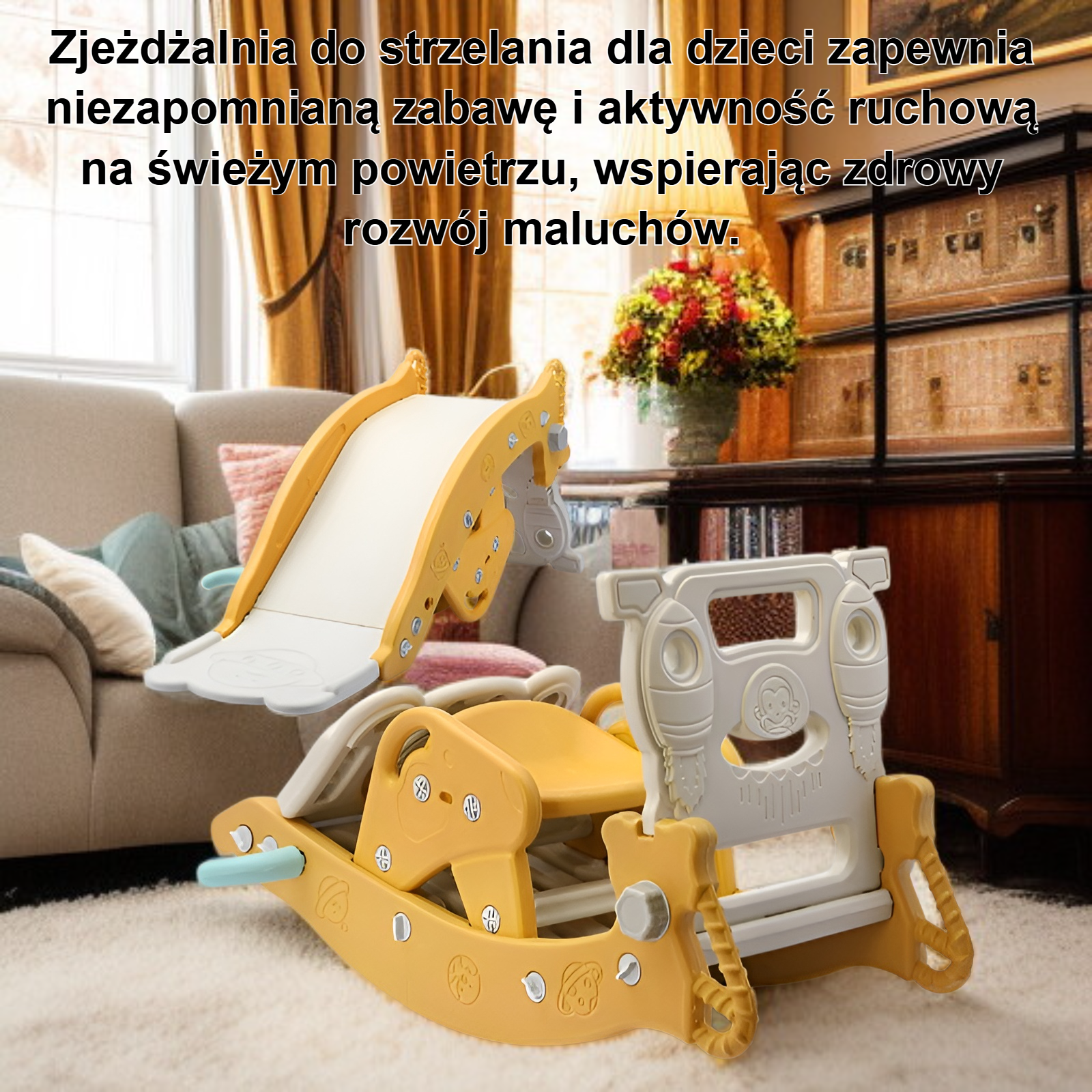 Strzelanie zjeżdżalni dla dzieci