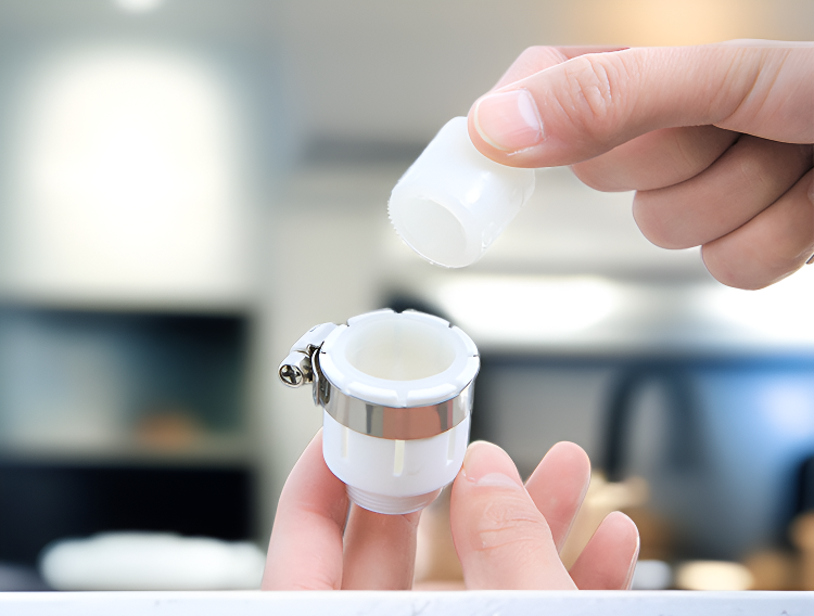 Einfache Montage der Wasserhahnverlängerung ohne Werkzeug