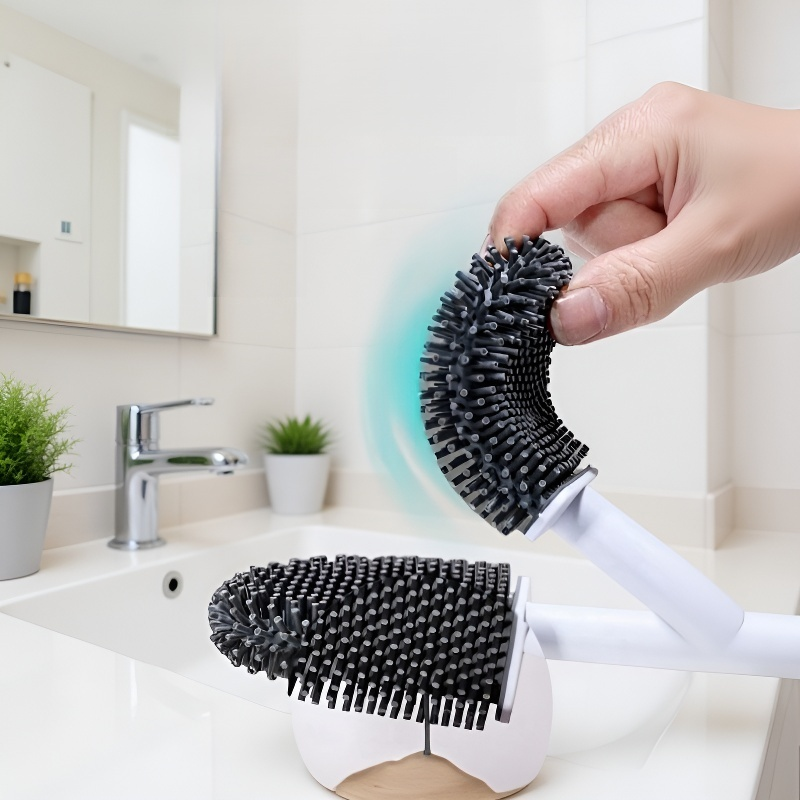Bathroom brush for deep cleaning