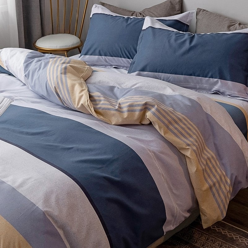 Funda de edredón individual de algodón