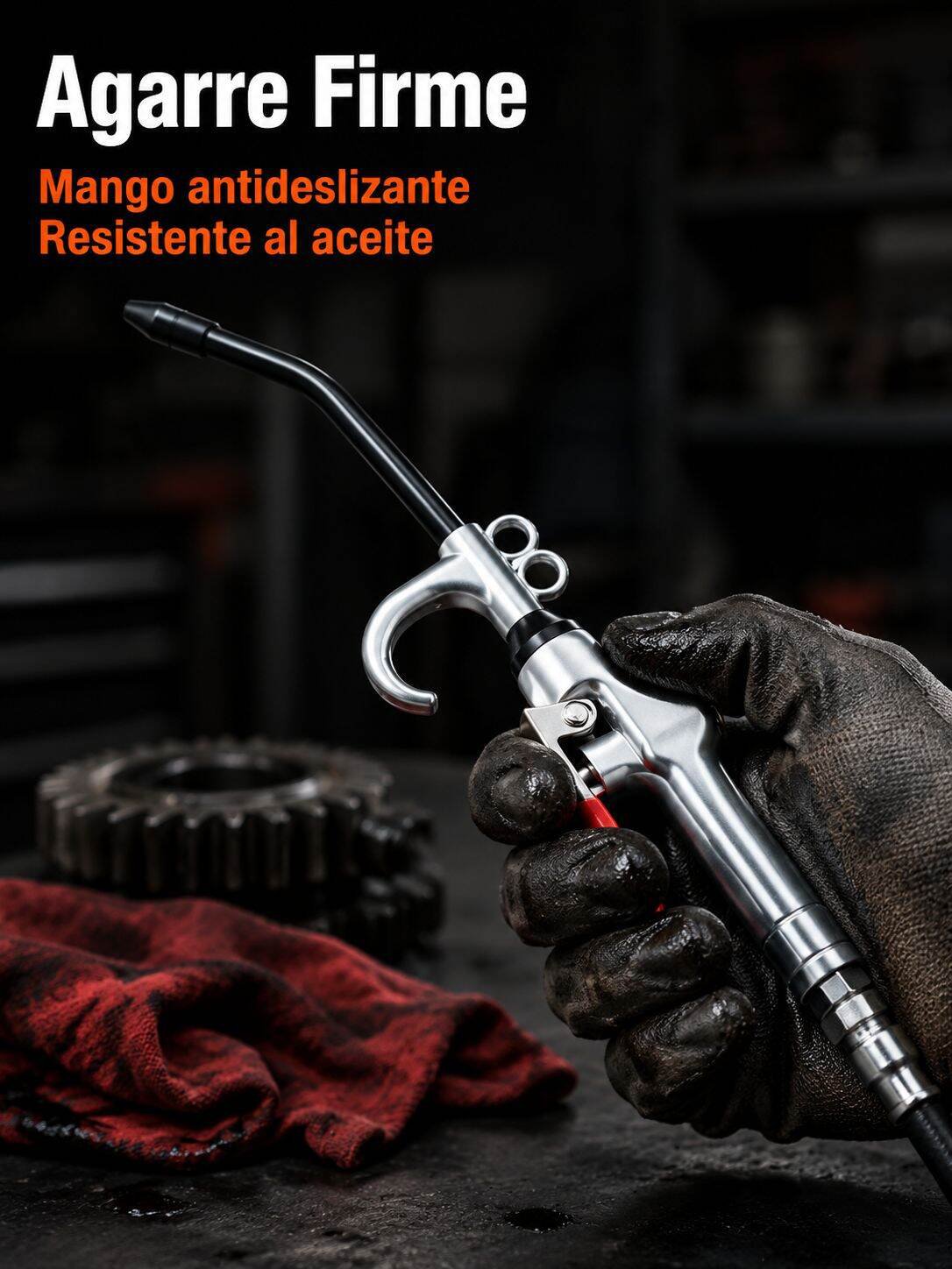 Pistola de aire comprimido de alta presión y potencia