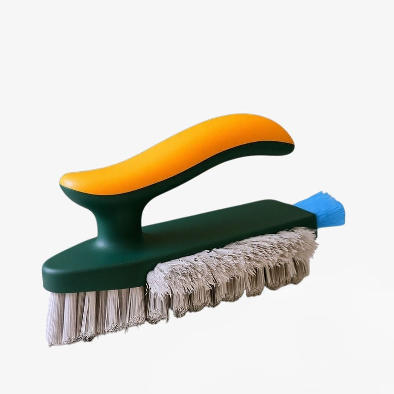 Antibacterial toilet brush with compact design