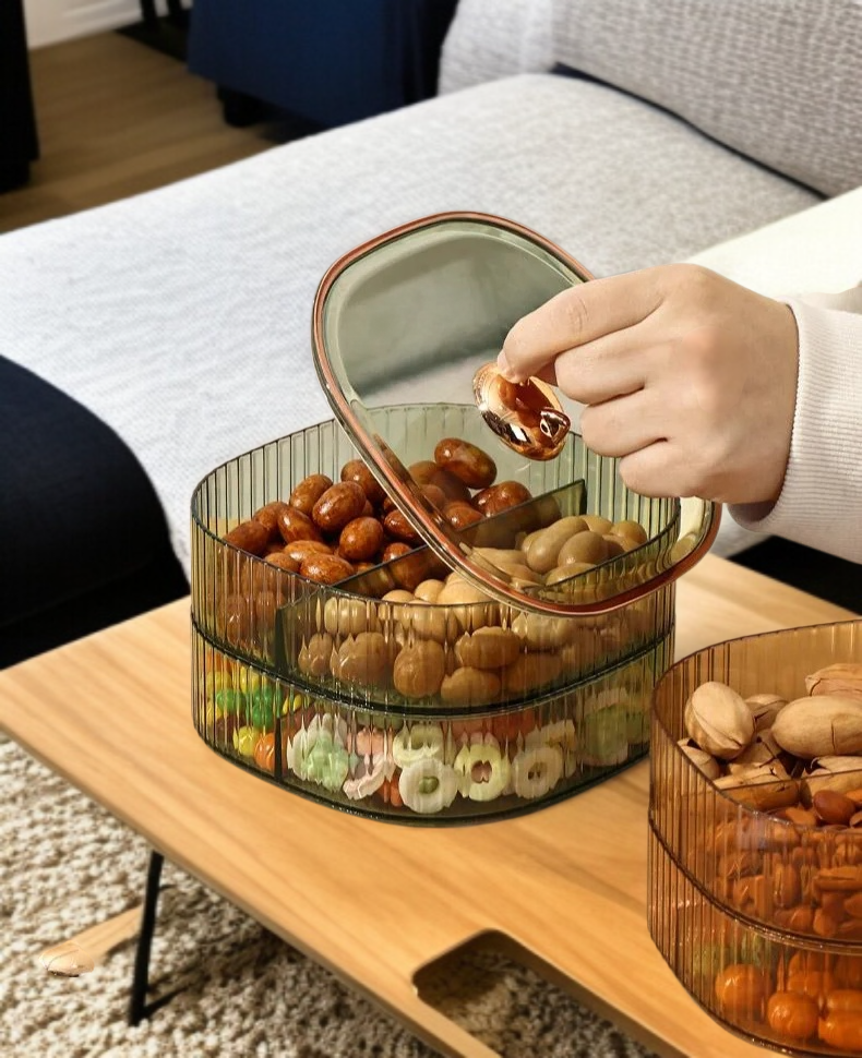 リビングルームライト付き収納ボックス