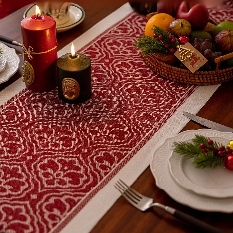 Mantel impermeable rojo 