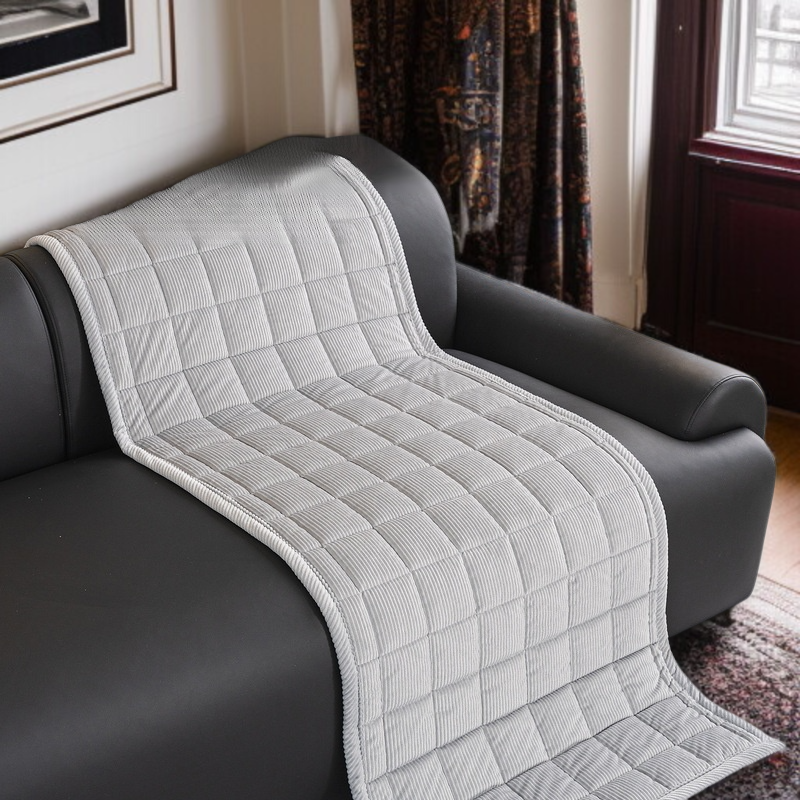 지중해 스타일 두꺼운 소파 쿠션 두꺼운 코듀로이 세탁기 플러스 쿠션 미끄럼 방지 방석 미끄럼 방지 쿠션 두꺼운 소파 쿠션