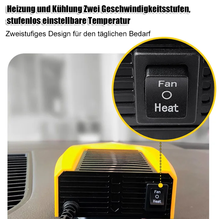 Tragbarer Heizlüfter fürs Auto