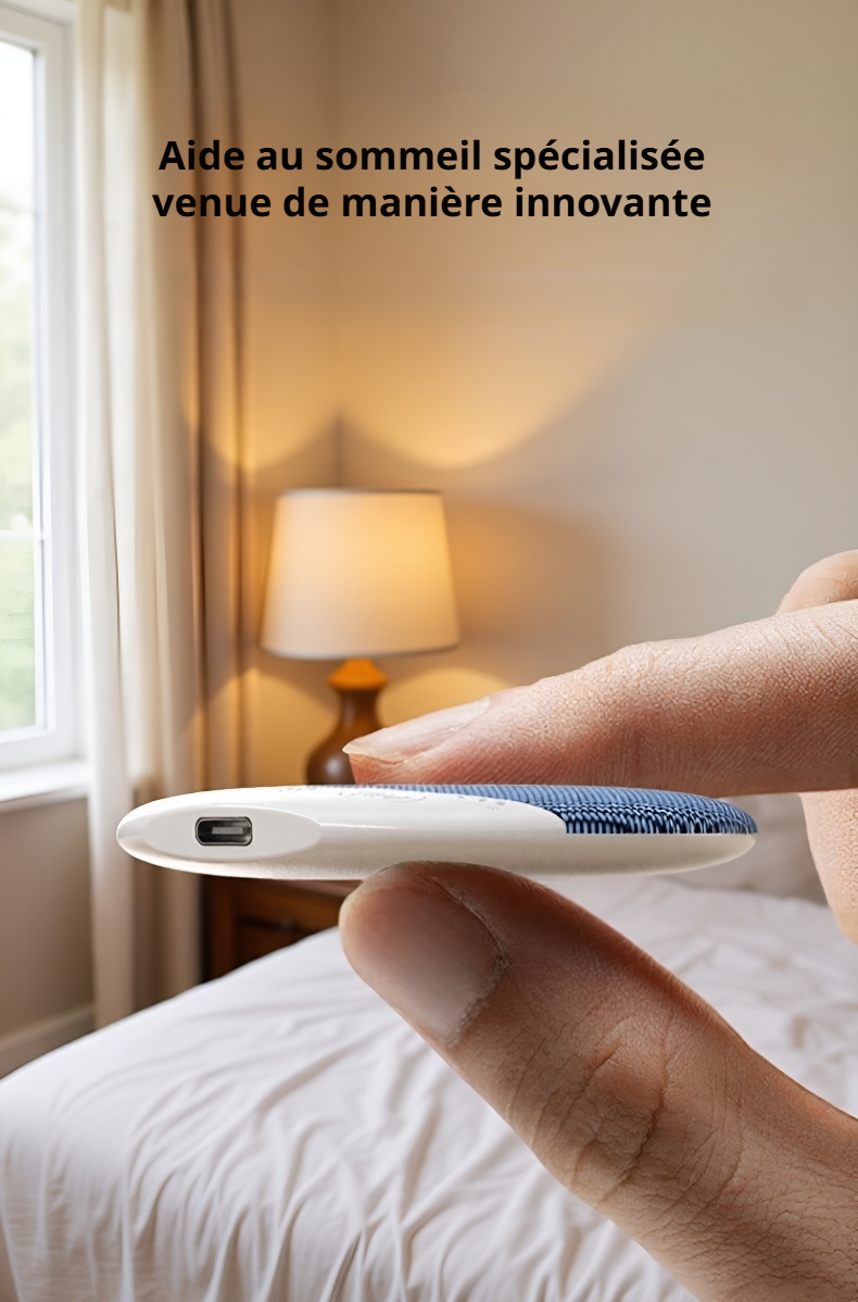 Haut-parleur sous-oreiller pour écouter de la musique relaxante