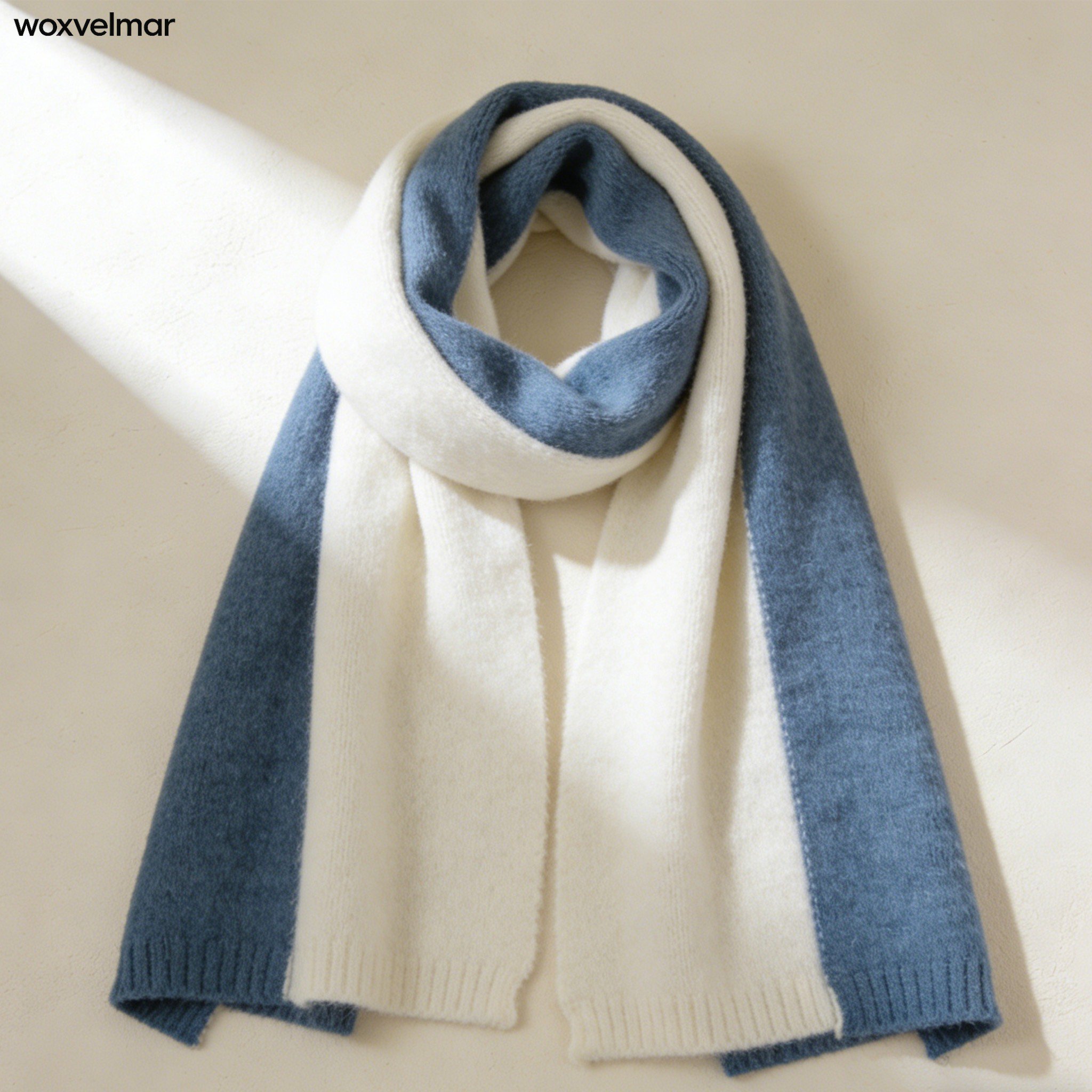 シンプルで汎用性の高いスカーフ（2枚組）