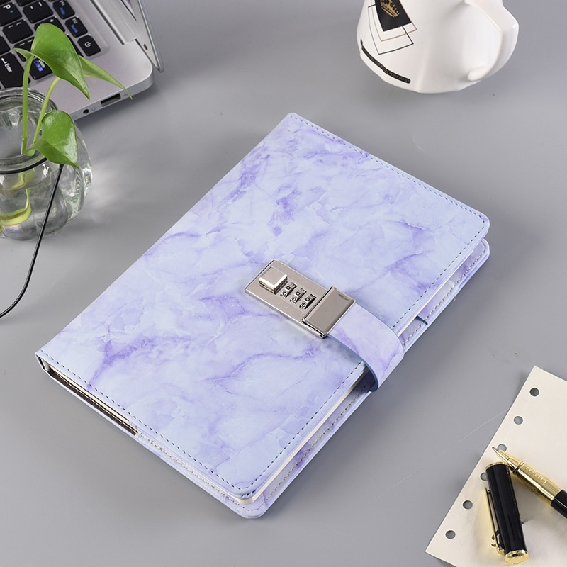 Marble Pattern Encrypted Diary