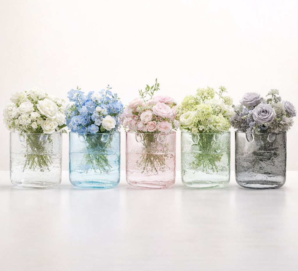 แจกันแก้วสำหรับวางดอกไม้