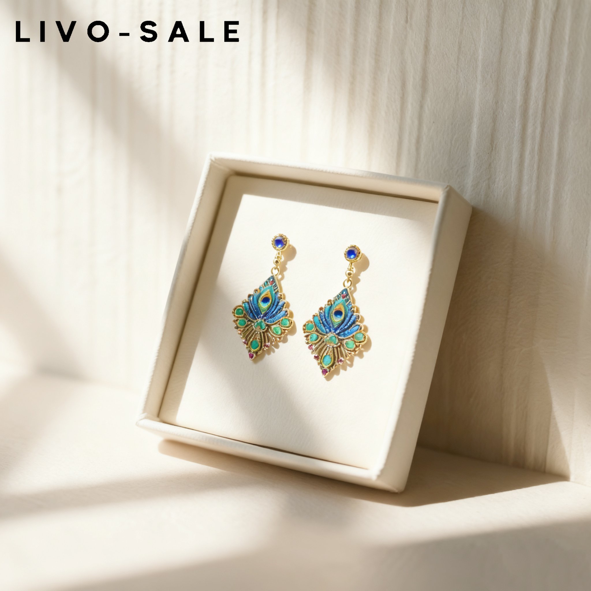 가을 겨울 여성 귀걸이 1쌍 전체 이미지