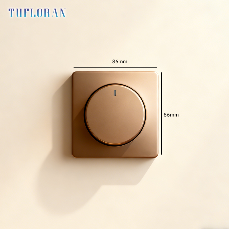 การติดตั้งเครื่องหรี่ไฟแบบหมุน