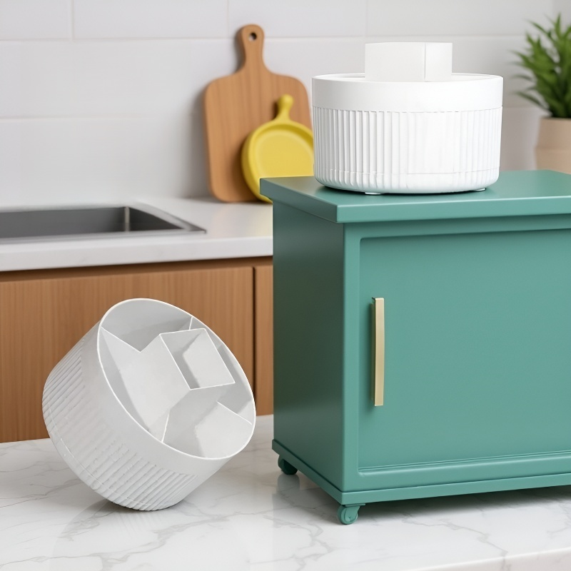 Soporte de almacenamiento giratorio para cosméticos