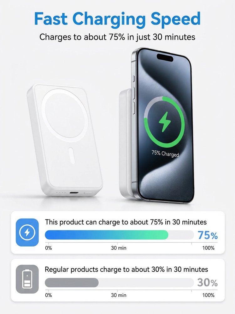 Magnetic universal power bank