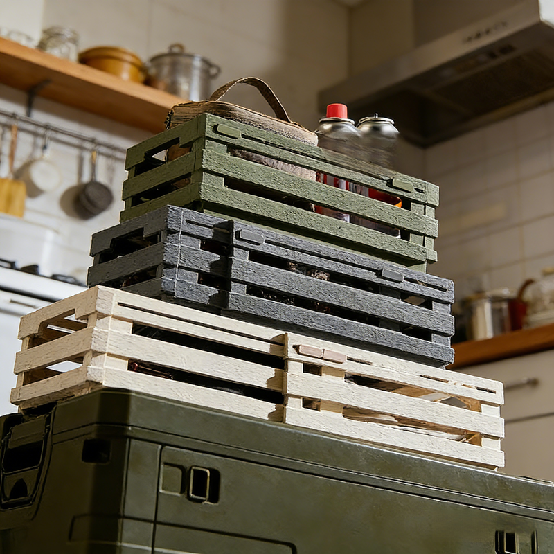 Kültéri multifunkciós teleszkópos tároló kosár