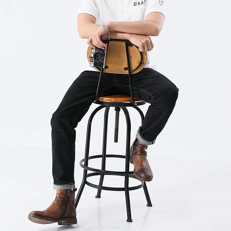 養牛仕様の丹念ジーンズ生地質感